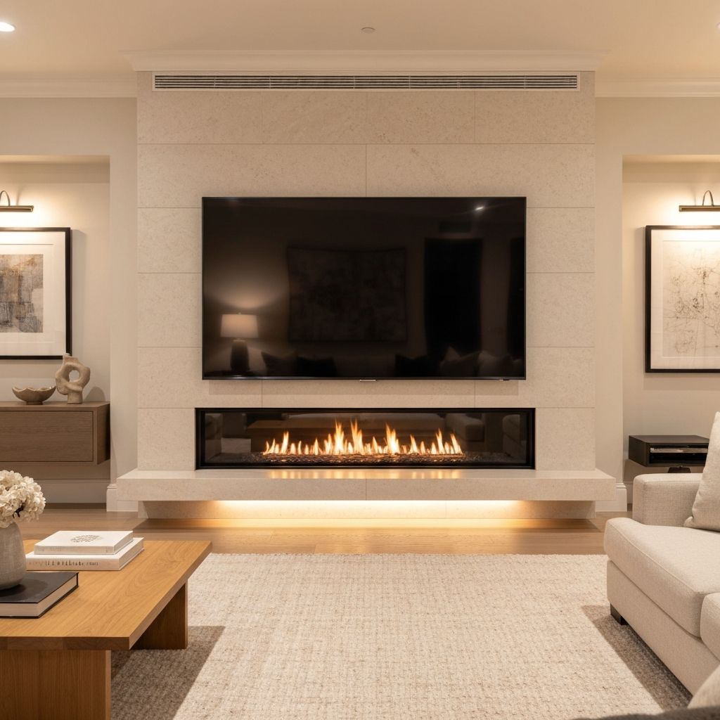 Living Room TV Installation - TV Mounting in Naples, FL